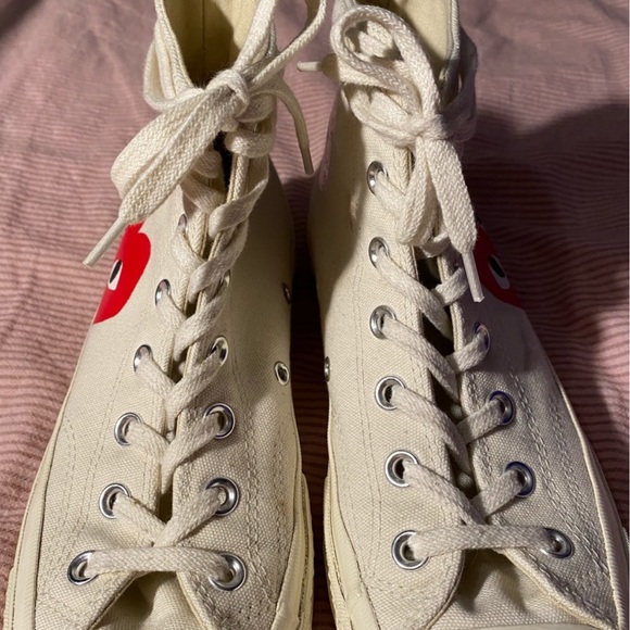 Converse Chuck Taylor Hidden Heart X Comme Des Garcons Play - Picture 8 of 11